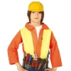 NEU Bauarbeiter-Gürtel für Kinder mit viel Werkzeug und Helm, Kunststoff