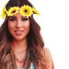 NEU Blumenkranz mit gelben Margeriten