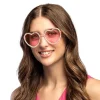 NEU Brille Herz, rosa mit Brillies