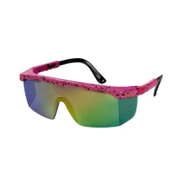 NEU Brille 80ies, neon-rosa