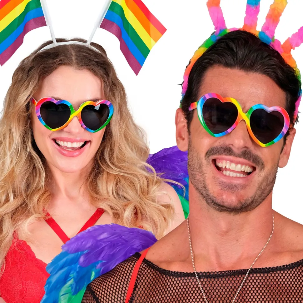 NEU Brille Rainbow Heart