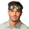 NEU Brille Regenbogen Pailletten, größenverstellbar