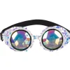 NEU Brille Silber Pailletten, größenverstellbar