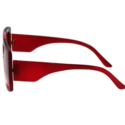 NEU Brille Vintage Party, rot