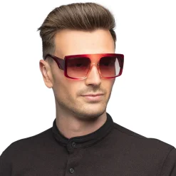 NEU Brille Vintage Party, rot