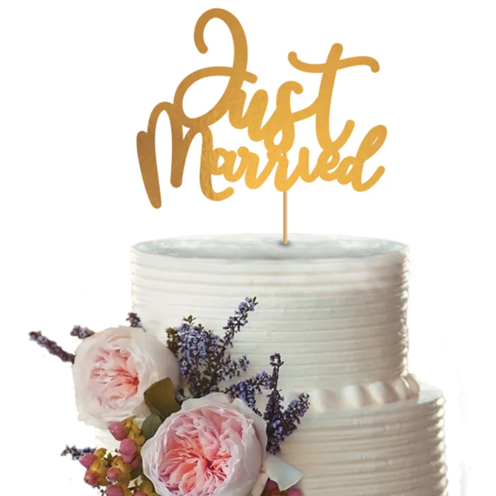 NEU Cake Topper Just Married
