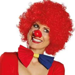 NEU Clown-Nase Gummi, rot