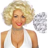 NEU Collier Halskette mit Perlen, silber
