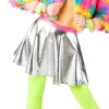 NEU Damen-Kostüm Glam-Rock, silber, Gr. S/M