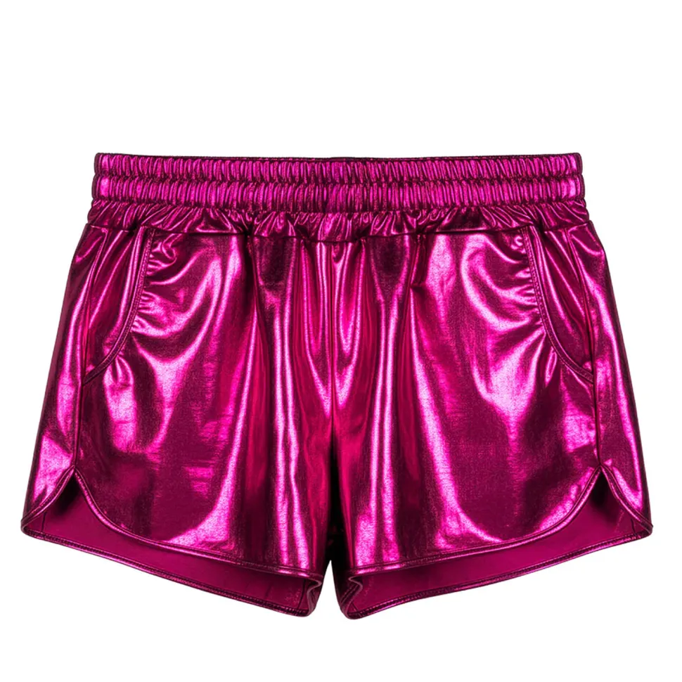 NEU Damen-Kostüm Hotpants metallic, pink, Einheitsgröße M