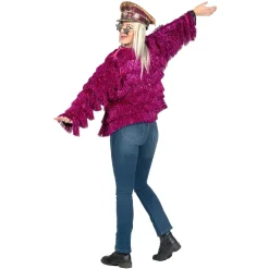 NEU Damen-Kostüm Jacke Festival, Pink, Gr. XXS-XS