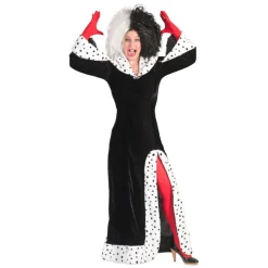 NEU Damen-Kostüm Kleid Cruella, Größe 36-38