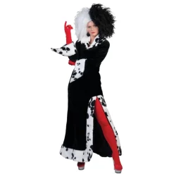 NEU Damen-Kostüm Kleid Cruella, Größe 36-38