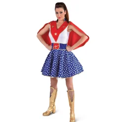 NEU Damen-Kostüm Kleid Super Girl, Größe XS