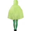 NEU Damen-Kostüm Plüsch-Cape Frosch, mit Ärmelschlitzen und Kapuze, Einheitsgröße