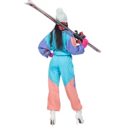 NEU Damen Kostüm Retro-Skianzug, Gr. 36