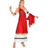 NEU Damen-Kostüm Römische Kaiserin, Kleid mit Umhang, Armbändern und Lorbeerkranz, Gr. S