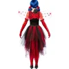 NEU Damen-Kostüm Tüllrock / Tutu, Marienkäfer, Größe XS