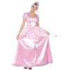 NEU Damen-Kostüm Traum-Prinzessin, Kleid mit Puffärmeln, pink, Gr. 36