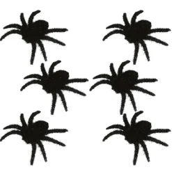 NEU Deko-Spinnen für Halloween, ca. 6cm, 6 Stück
