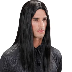 NEU Dream-Hair-Perücke Männer-Langhaar, schwarz
