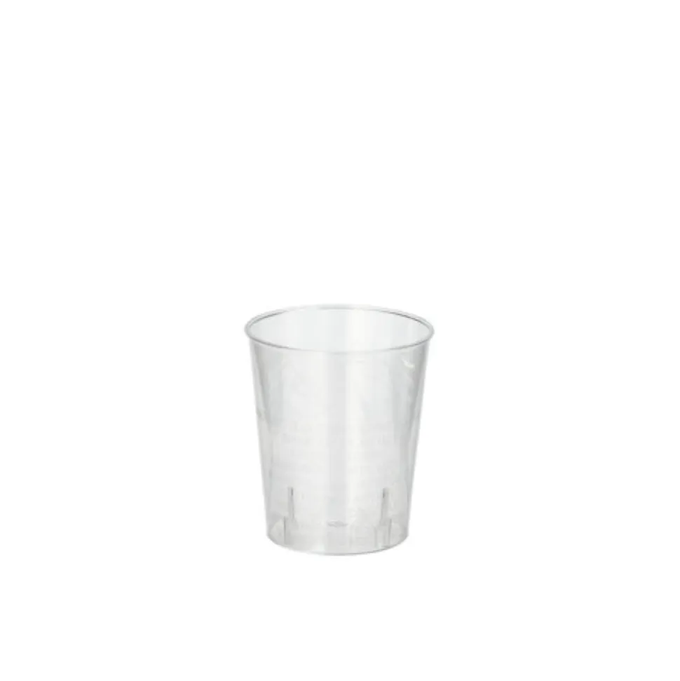NEU Einweg-Schnapsgläser / Shot-Becher, glasklar, 2 cl, 40 Stück