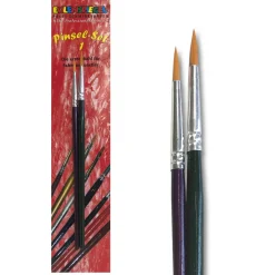 NEU Eulenspiegel Pinselset 1, Rundpinsel Gr. 3 + 4