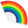 NEU Fächer Regenbogen Pride, ca. 23cm
