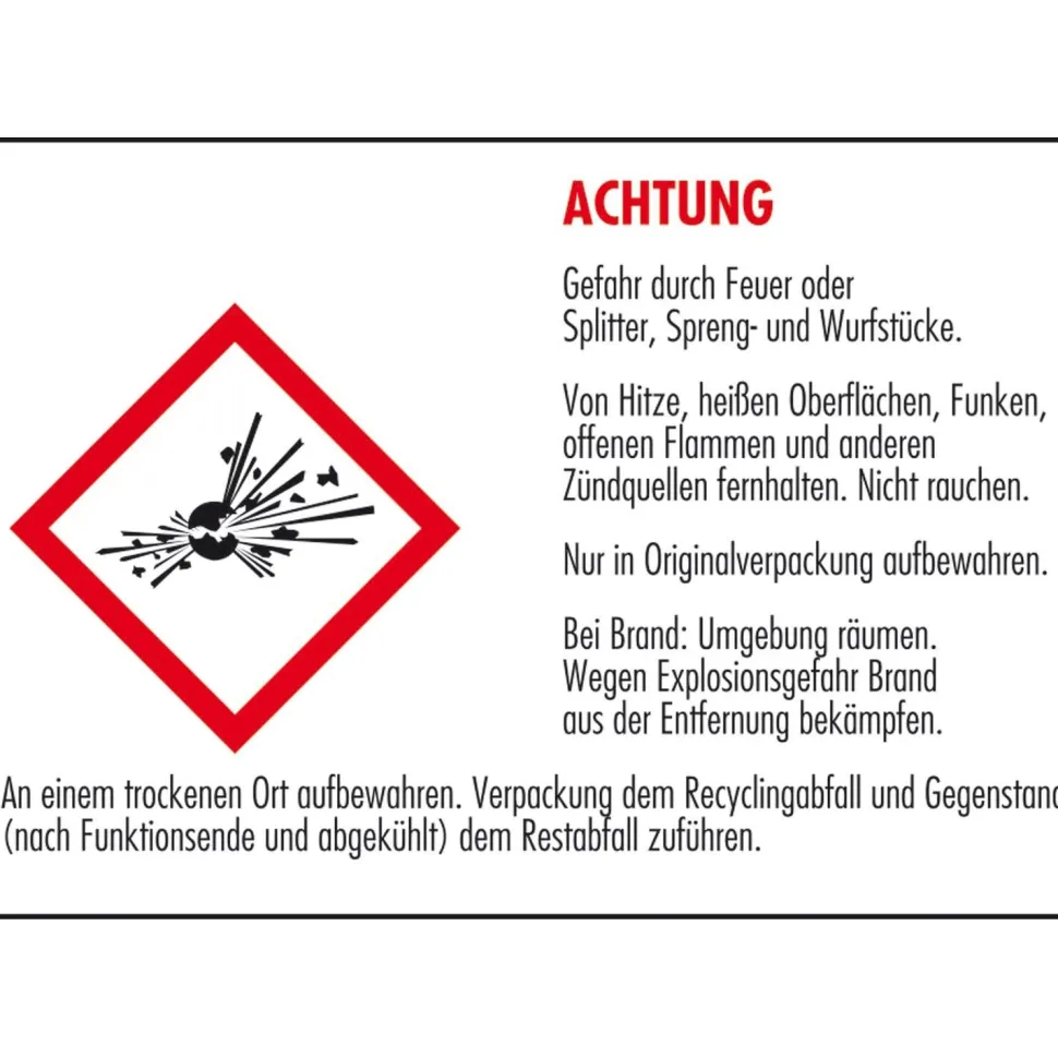 NEU Feuerwerk / Kinder- & Jugendfeuerwerk, Knatterblitze, Packung mit 8 Stück