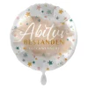 NEU Folienballon - Abitur bestanden Glückwunsch - ca. 45cm Durchmesser