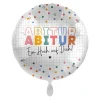 NEU Folienballon - Abitur Ein Hoch auf Dich - ca. 45cm Durchmesser