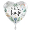 NEU Folienballon - Alles Liebe zur Taufe - ca. 45cm Durchmesser