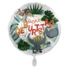 NEU Folienballon Dinosaurier - ROAR Geburtstag - ca. 45cm Durchmesser