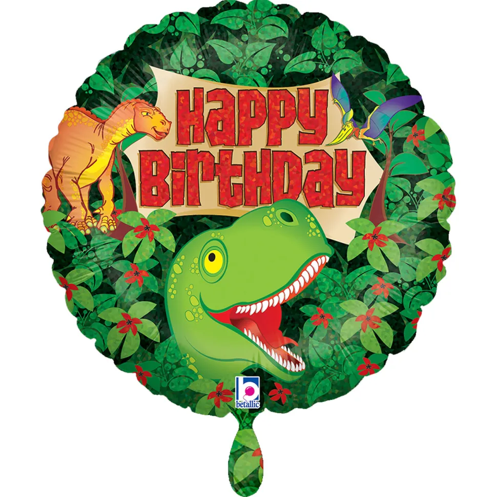 NEU Folienballon Dinosaurier Birthday, 35cm