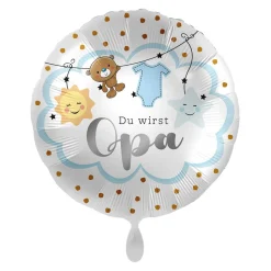 NEU Folienballon - Du wirst Opa - ca. 45cm Durchmesser