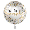 NEU Folienballon - Glückwunsch - ca. 45cm Durchmesser