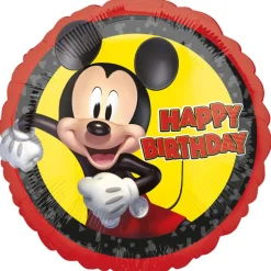 NEU Folienballon Mickey Maus Forever HBD, ca. 43 cm