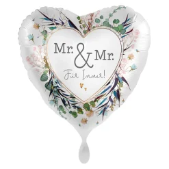 NEU Folienballon - Mr & Mr - ca. 45cm Durchmesser