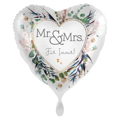 NEU Folienballon - Mr. & Mrs. Für Immer - ca. 45cm Durchmesser