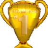 NEU Folienballon Pokal Trophäe, ca. 63x71cm