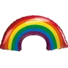 NEU Folienballon Regenbogen, ca. 84x49cm, bunt