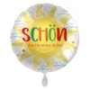 NEU Folienballon - Schön dass du wieder da bist - ca. 45cm Durchmesser