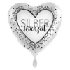 NEU Folienballon - Silberhochzeit - ca. 45cm Durchmesser
