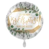 NEU Folienballon - Zu deiner Konfirmation nur das Beste! - ca. 45cm Durchmesser