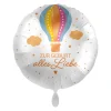 NEU Folienballon - Zur Geburt alles Liebe - ca. 45cm Durchmesser