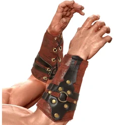 NEU Gladiatoren-Armschoner in Lederoptik