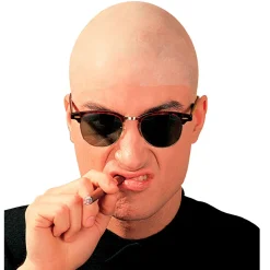 NEU Glatzenkappe aus Latex, Einheitsgröße