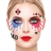 NEU Glitzersteine fürs Gesicht Crazy Harlekin