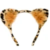 NEU Haarreif Leopardenohren, aus Plüsch