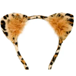 NEU Haarreif Leopardenohren, aus Plüsch
